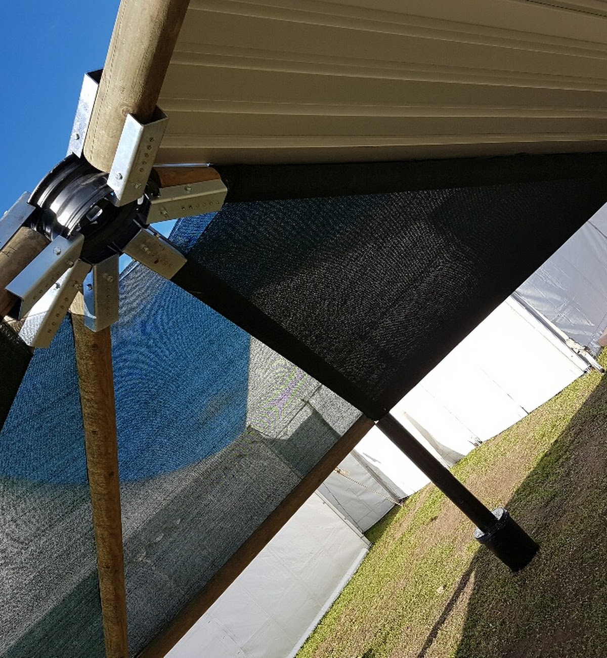Eezi-Over Roofing completed structure